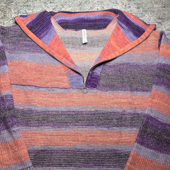 Daily Practice x Anthropologie Franconia Strip Tunic Sweater Dress Size M - Picture 4 of 7